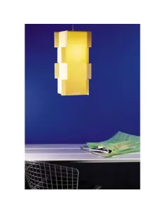 Foscarini 091s07 Lámpara colgante 10 juntas con difusores blanco e27 150w